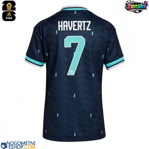 Ženski Nogometni dresi Nemčija Kai Havertz #7 Gostujoči SP 2026 Kratek Rokav